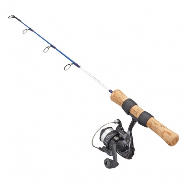 ICE FISHING COMBO - 52 cm, WITH REEL, BLUE, FLADEN