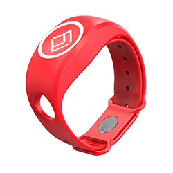 Foto - SILICONE WRISTBAND FOR xMOB UNIT, RED